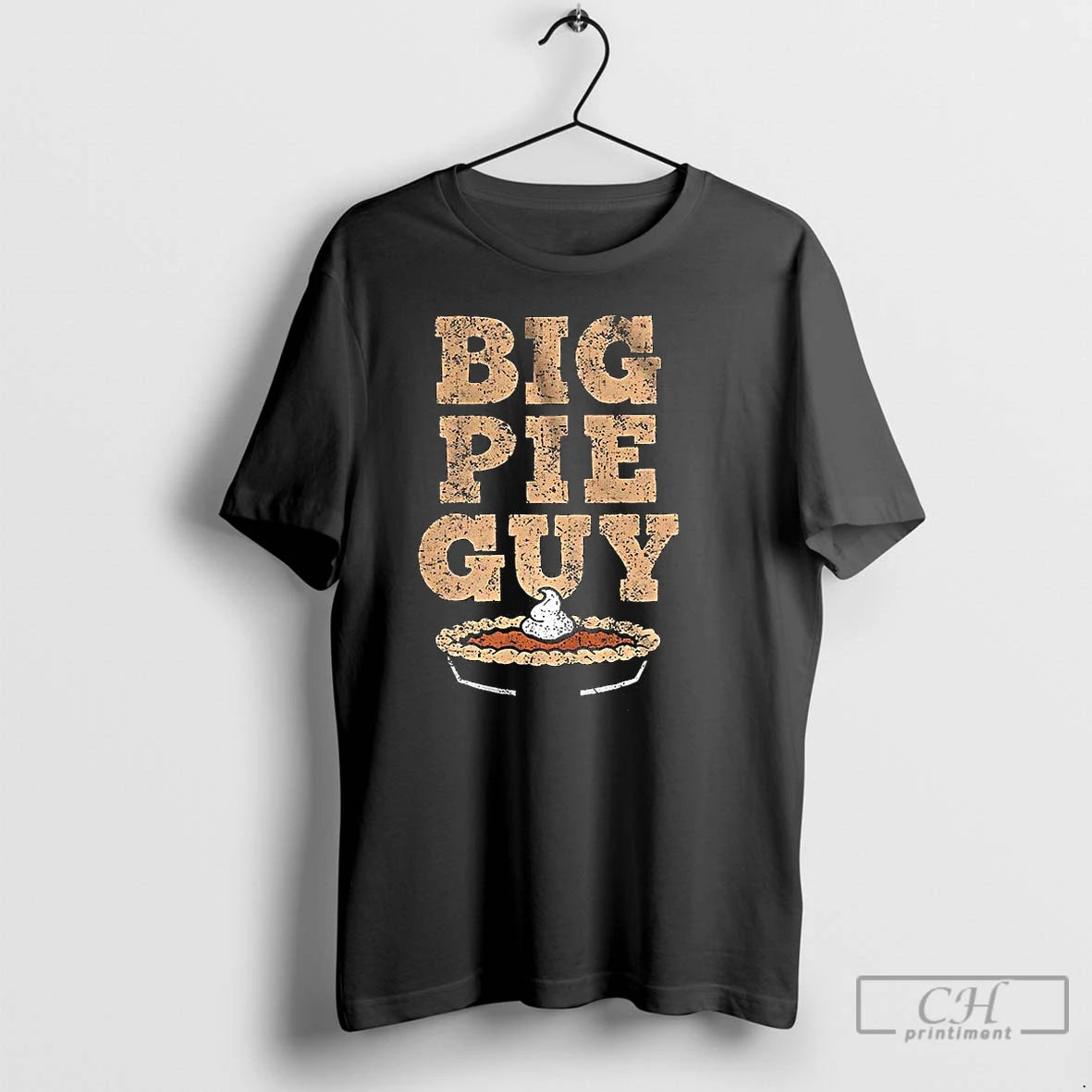 Premium Big Pie Guy 2025 Retro Graphic T Shirts