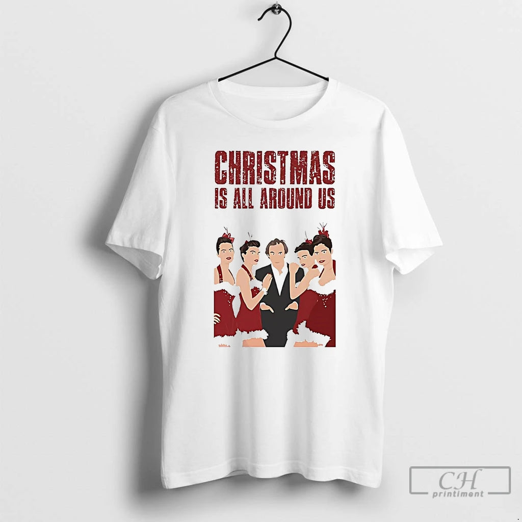Premium Billy Mack Christmas Is All Around Us T Shirts