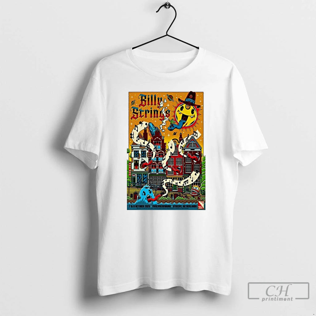 Premium Billy Strings October 7 8 2025 Tivolivredenburg In Utrecht Netherlands T Shirts