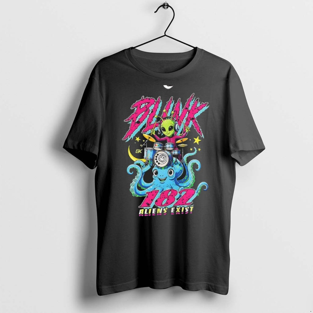 Premium Blink 182 Aliens Exist T Shirts