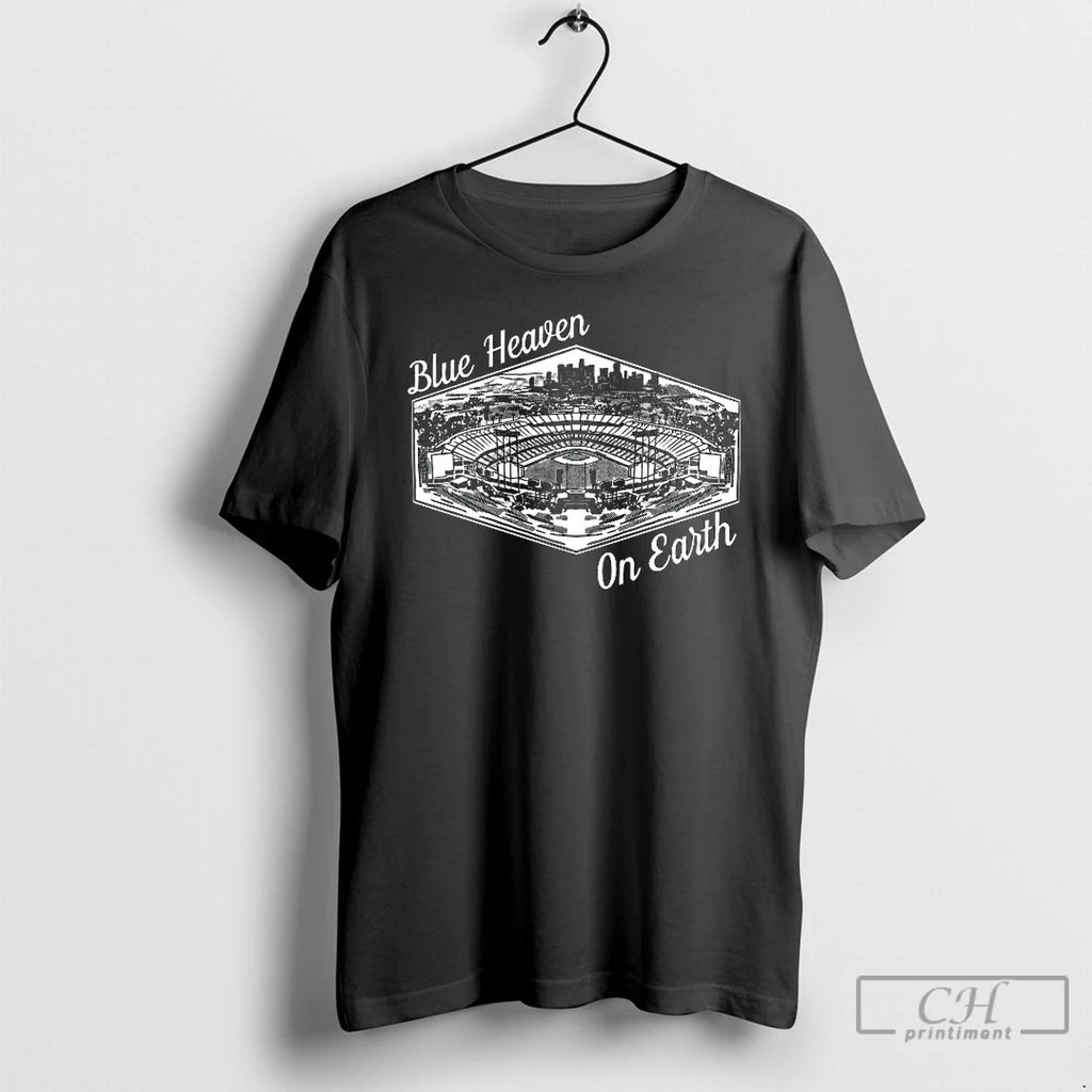 Premium Blue Heaven On Earth Long Sleve T Shirts