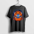 Premium Blue Tiger Derpy Inside Pumpkin Halloween T Shirts