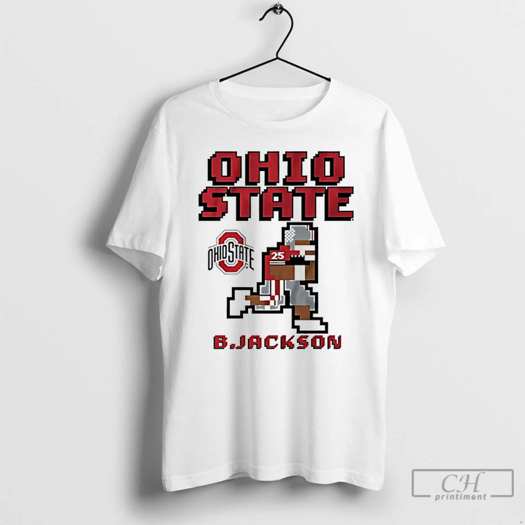 Premium Bo Jackson Ohio State Football Retro Baller T Shirts