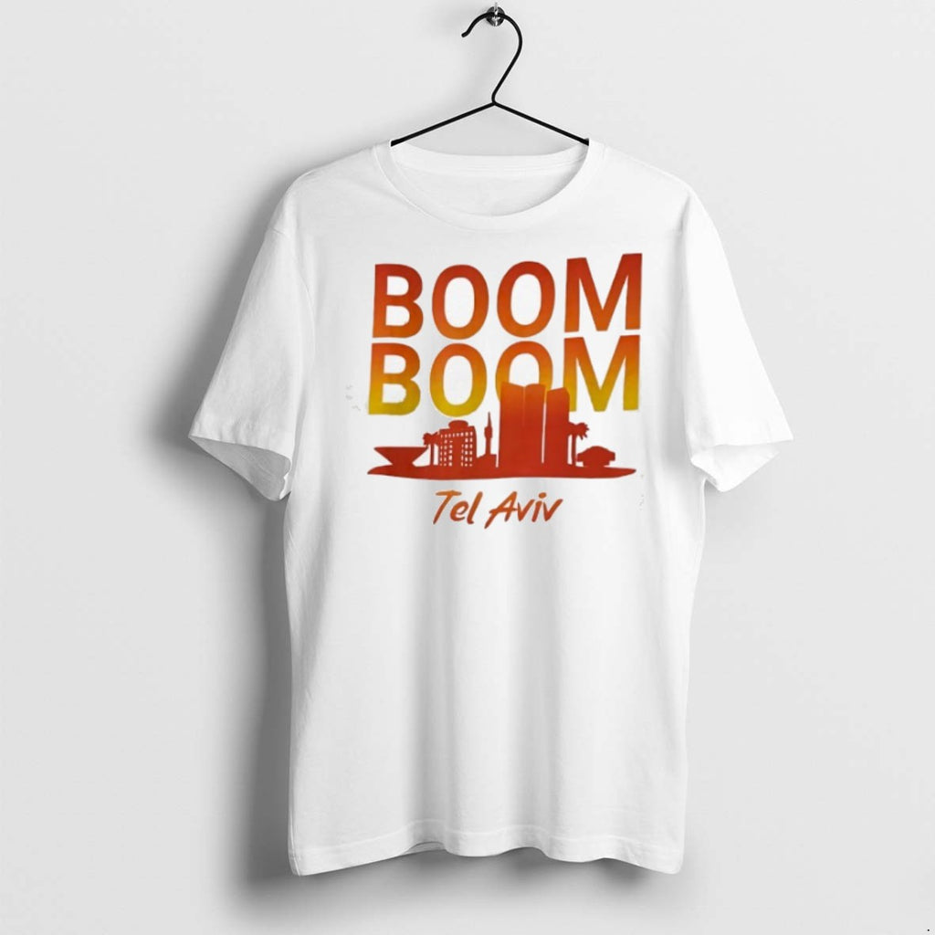 Premium Boom Boom Tel Aviv City T Shirts
