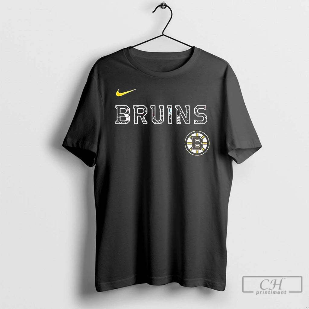Premium Boston Bruins X Nurse Its A Work Of Heart 1 Sided T Shirts