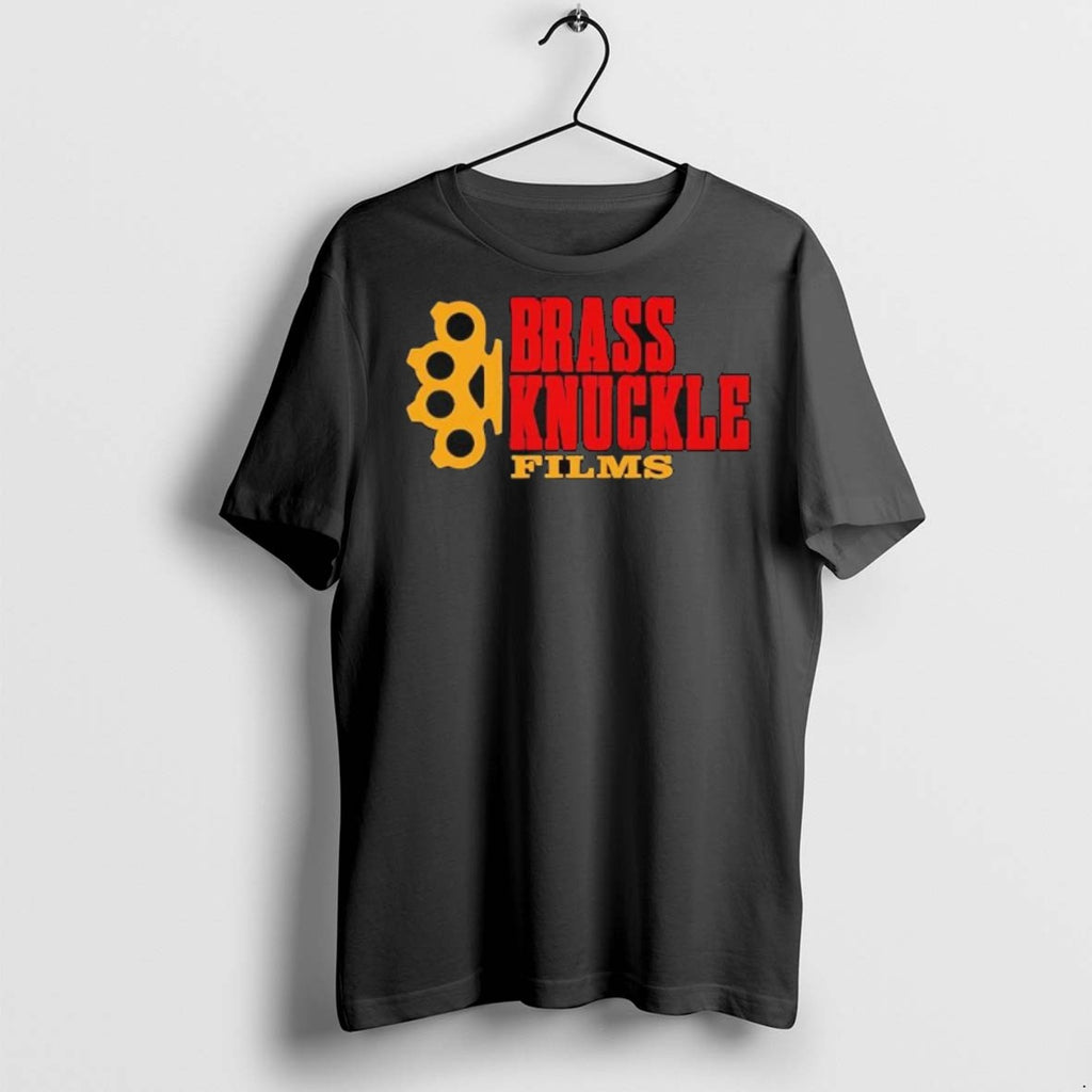 Premium Brass Knuckle Films Logo T Shirts