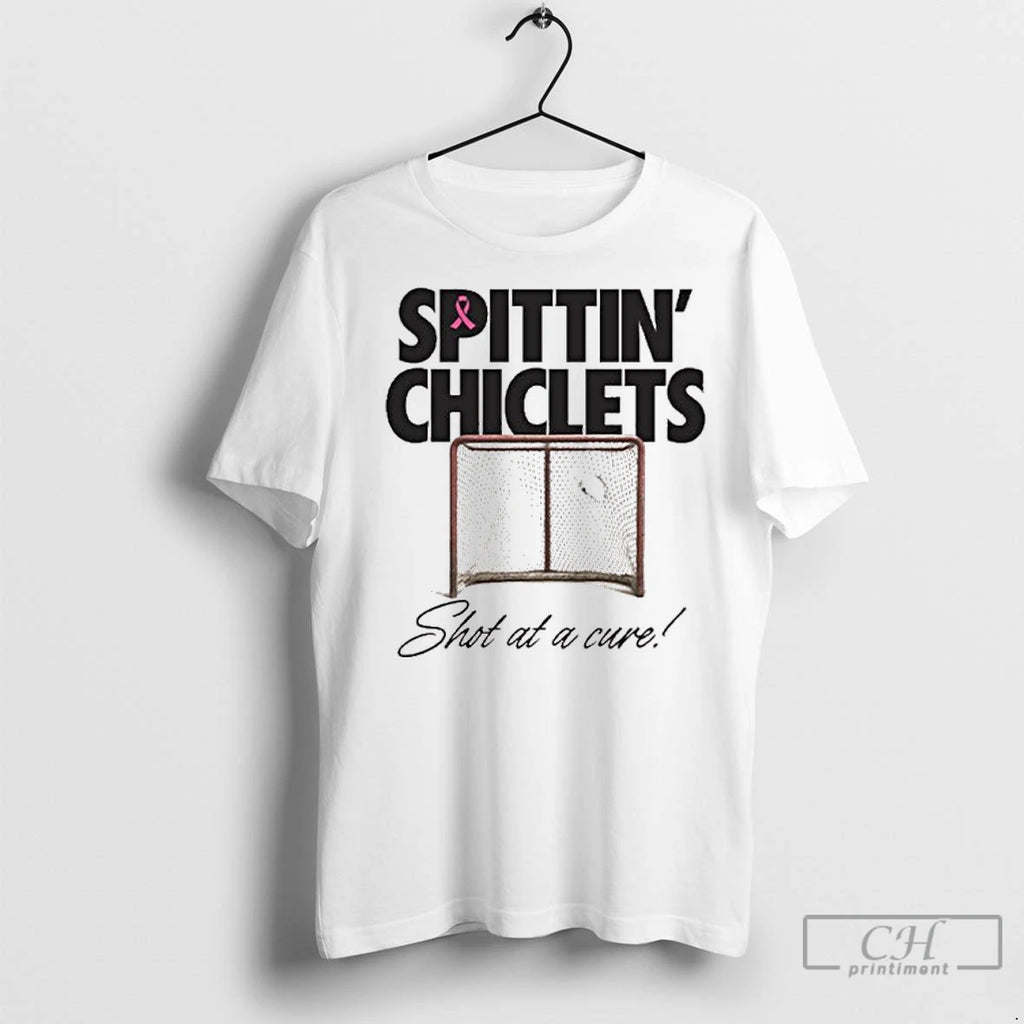 Premium Breast Cancer Awareness Spittin Chiclets Shot At A Cure New