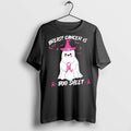 Premium Breast Cancer Is Boo Sheet Pink Ghost Halloween T Shirts