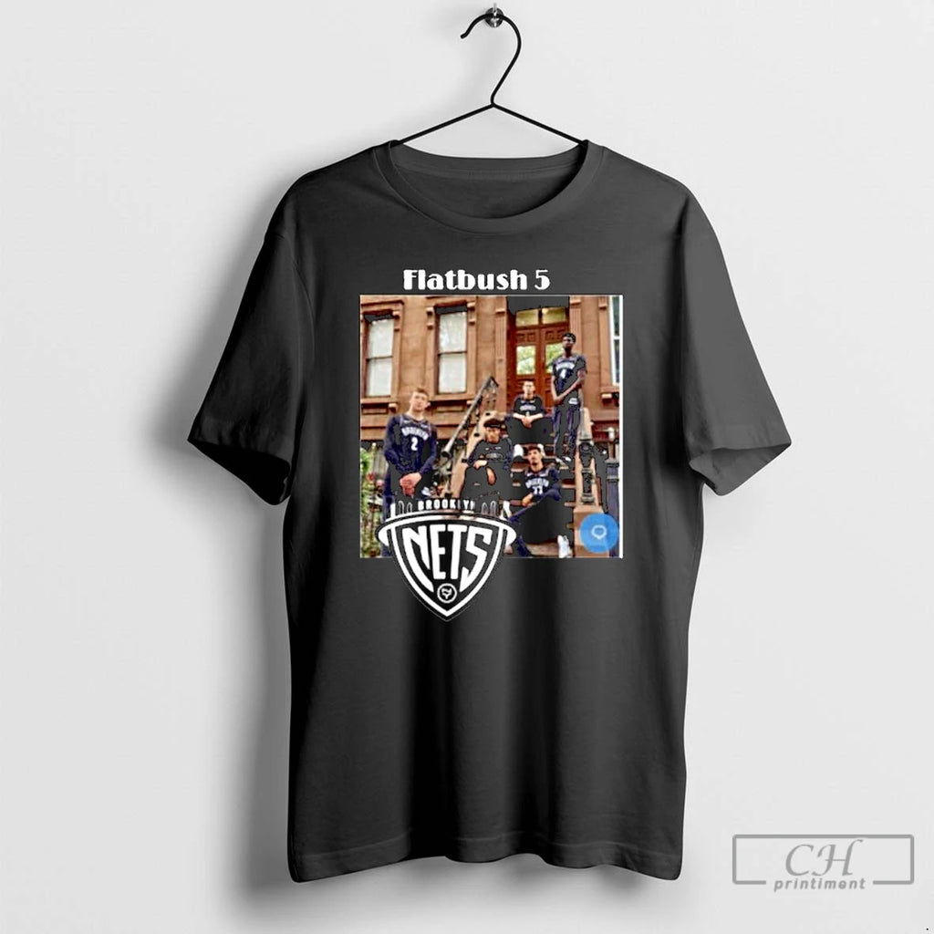Premium Brooklyn Nets Nba Flatbush 5 Ornaments T Shirts