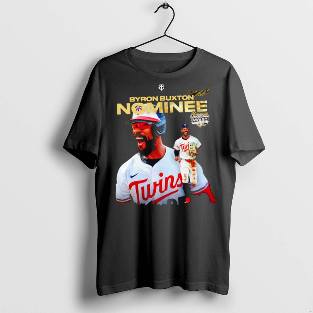 Premium Byron Buxton Nominee Minnesota Twins Signature T Shirts