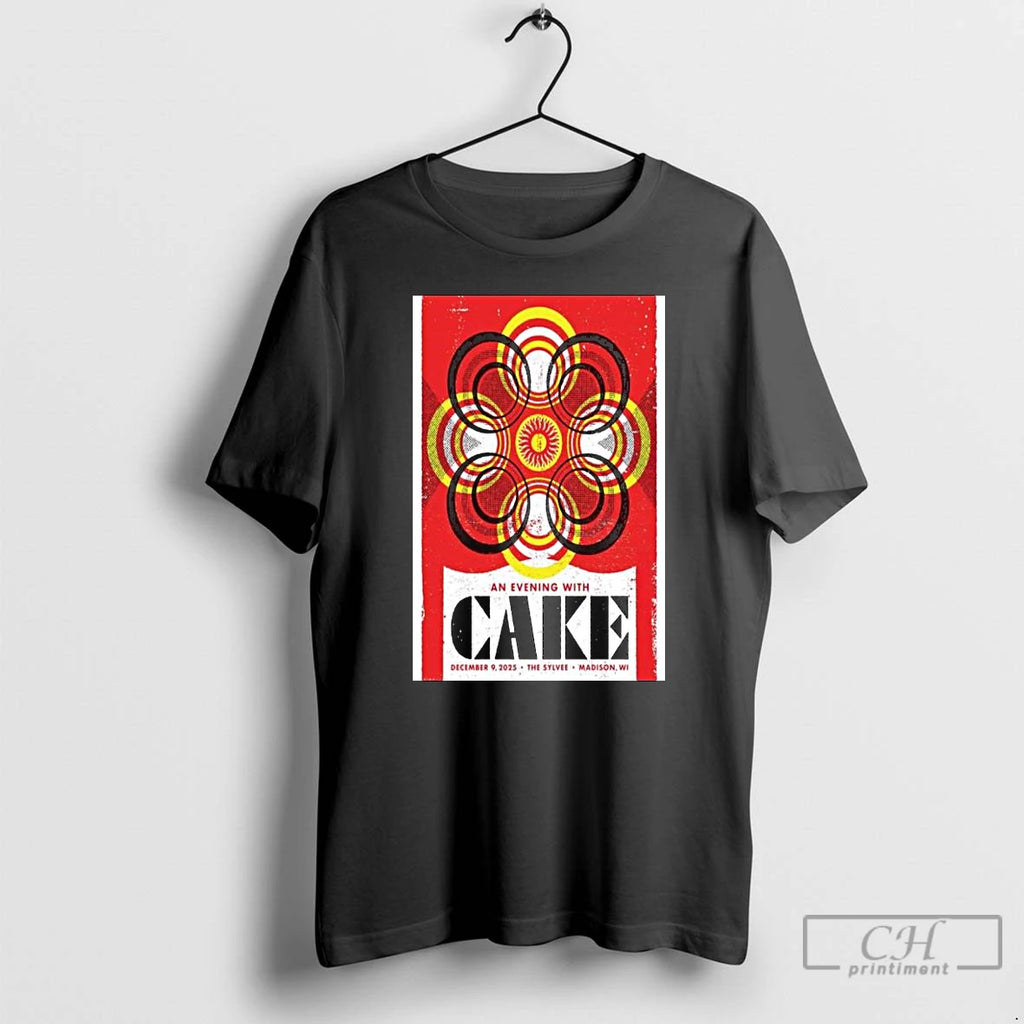Premium Cake Band Madison Wi Concert December 9 2025 Long Sleve T Shirts
