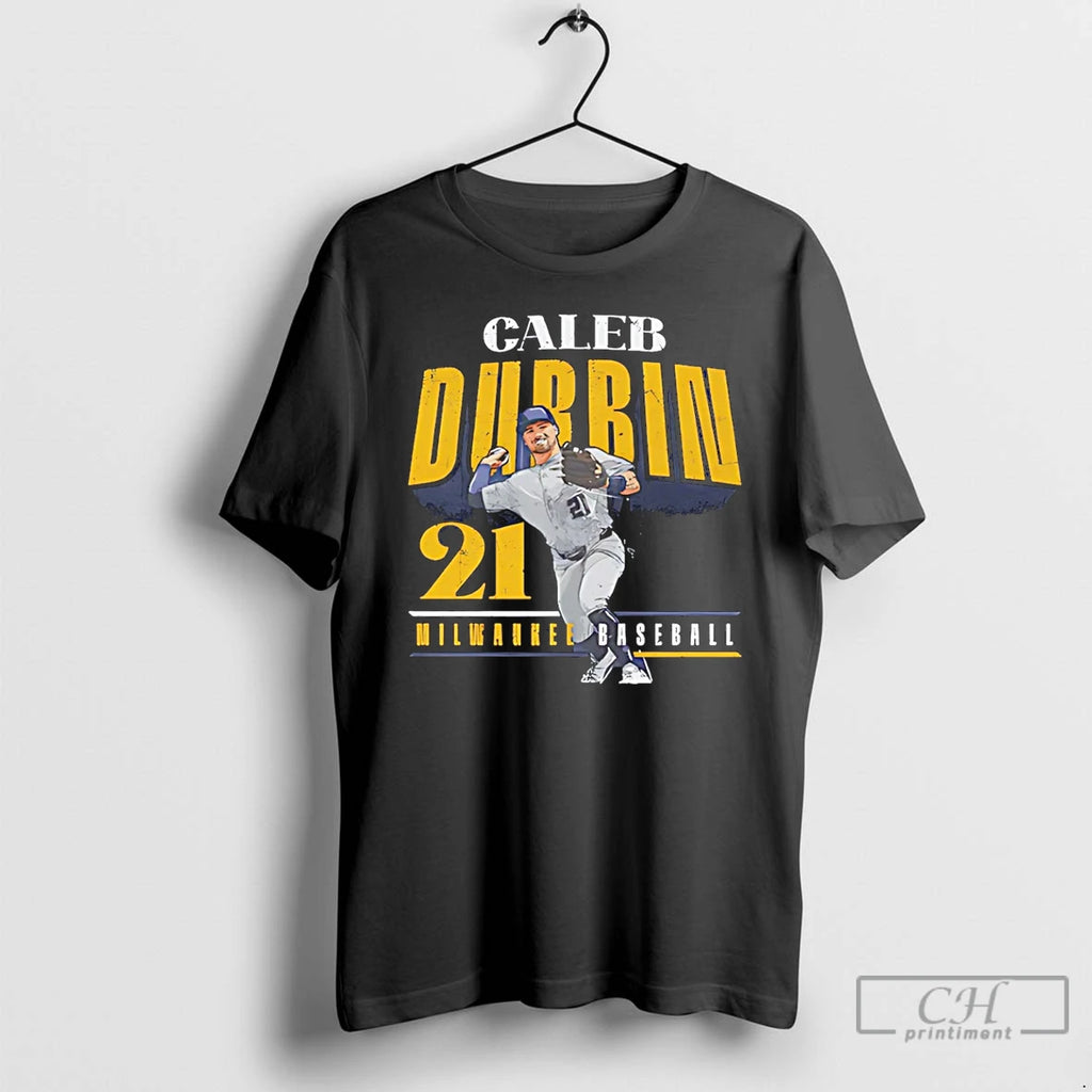 Premium Caleb Durbin Milwaukee Brewers Graphic T Shirts