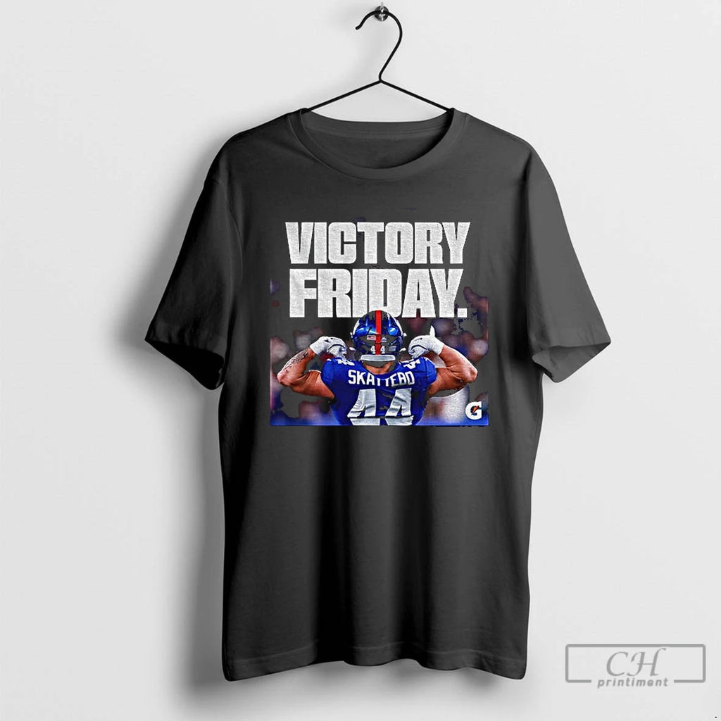 Premium Cam Skattebo New York Giants Victory Friday T Shirts