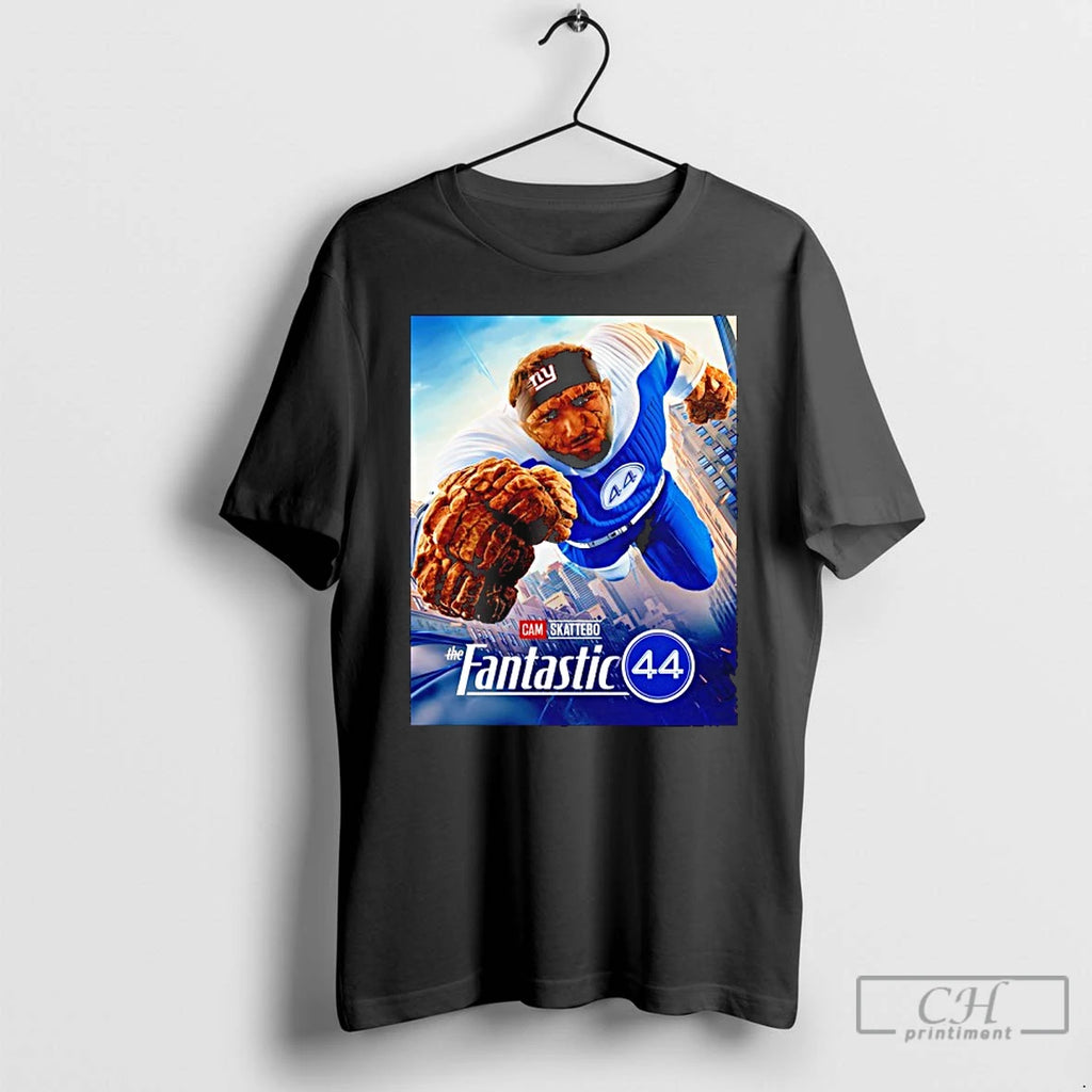 Premium Cam Skattebo X New York Giants The Fantastic 44 T Shirts