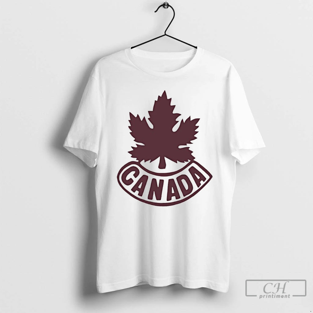 Premium Canada Leaf Logo T Shirts