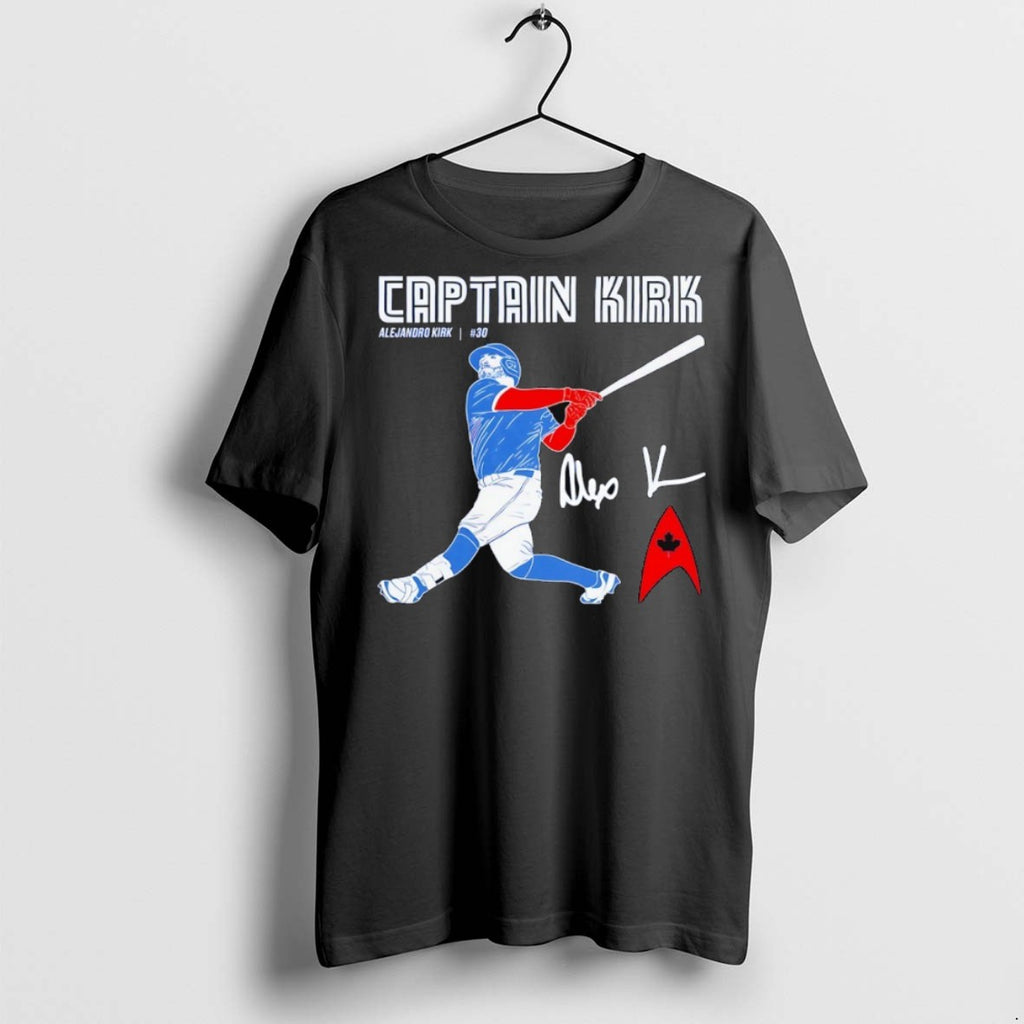Premium Captain Kirk Toronto Blue Jays Alejandro Kirk 30 Signature T Shirts