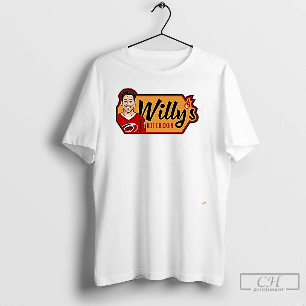 Premium Carolina Hurricanes Hockey Willys Hot Chicken T Shirts
