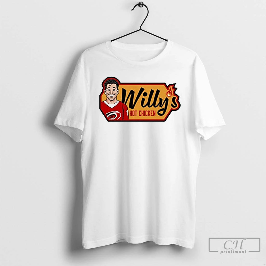 Premium Carolina Willys Hot Chicken Rod The Bod T Shirts