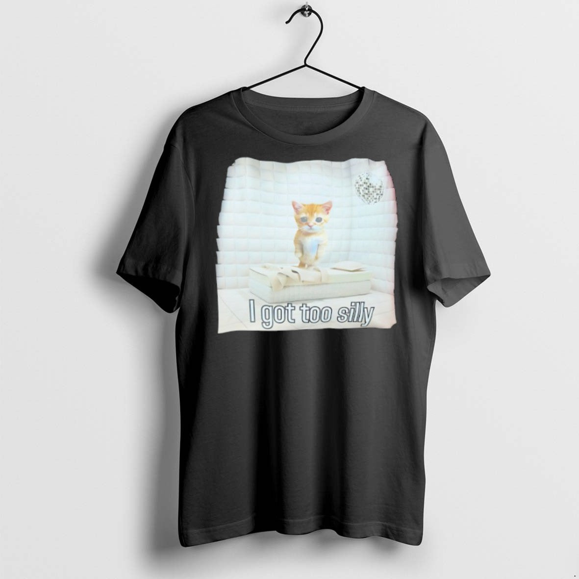 Premium Cat I Got Too Silly T Shirts