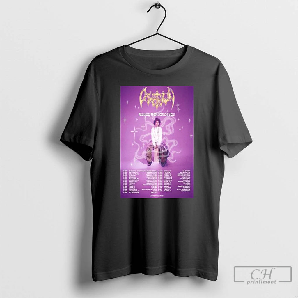 Premium Cavetown Running With Scissors Tour 2026 Long Sleve T Shirts