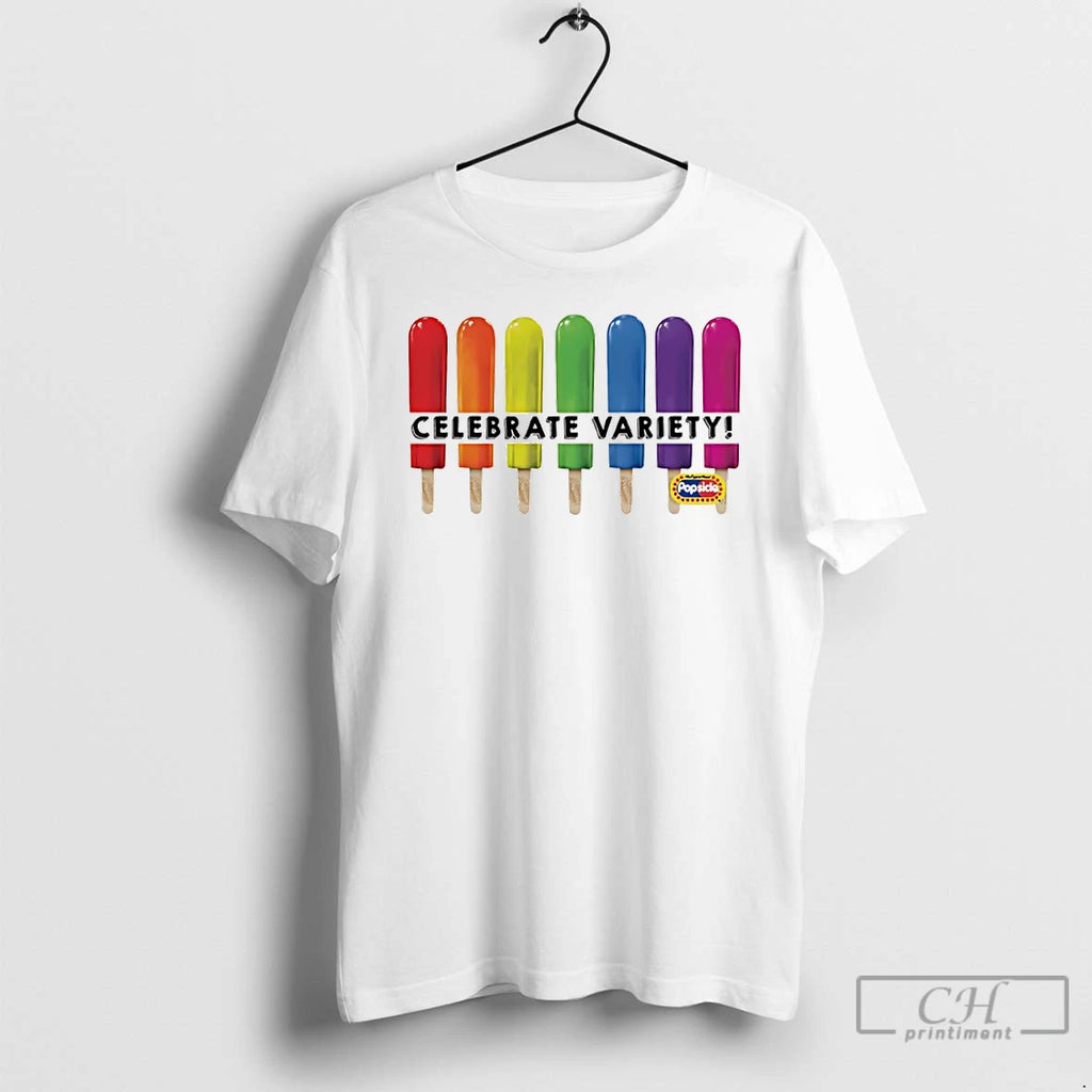 Premium Celebrate Variety Popsicle T Shirts