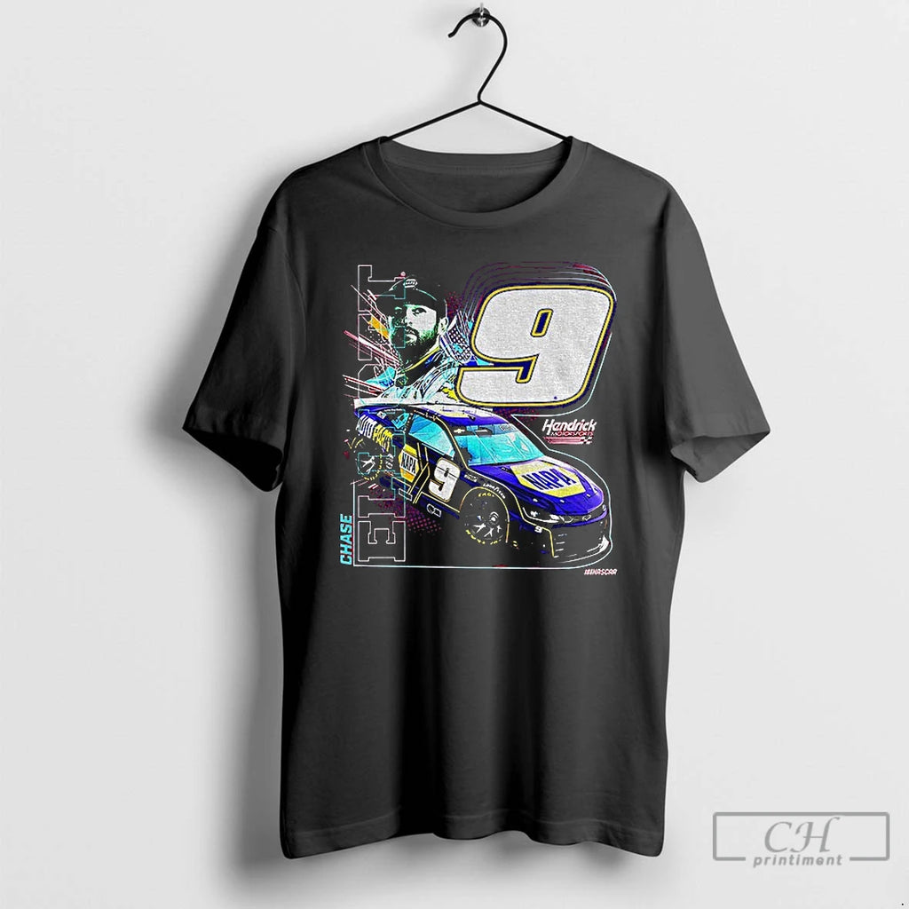 Premium Chase Elliott 9 Hendrick Motorsports Napa Auto Parts Car Racing Vintage T Shirts