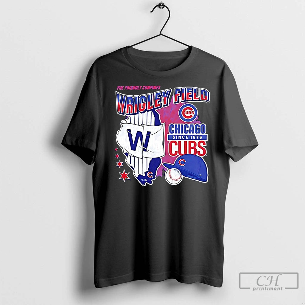 Premium Chicago Cubs The Friendsly Confines 1876 Wrigley Field