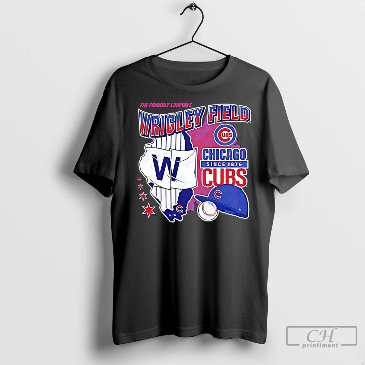 Premium Chicago Cubs The Friendsly Confines 1876 Wrigley Field