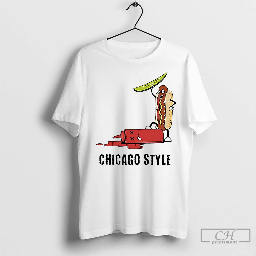 Premium Chicago Dog Wins Beats Tomato Ketchup