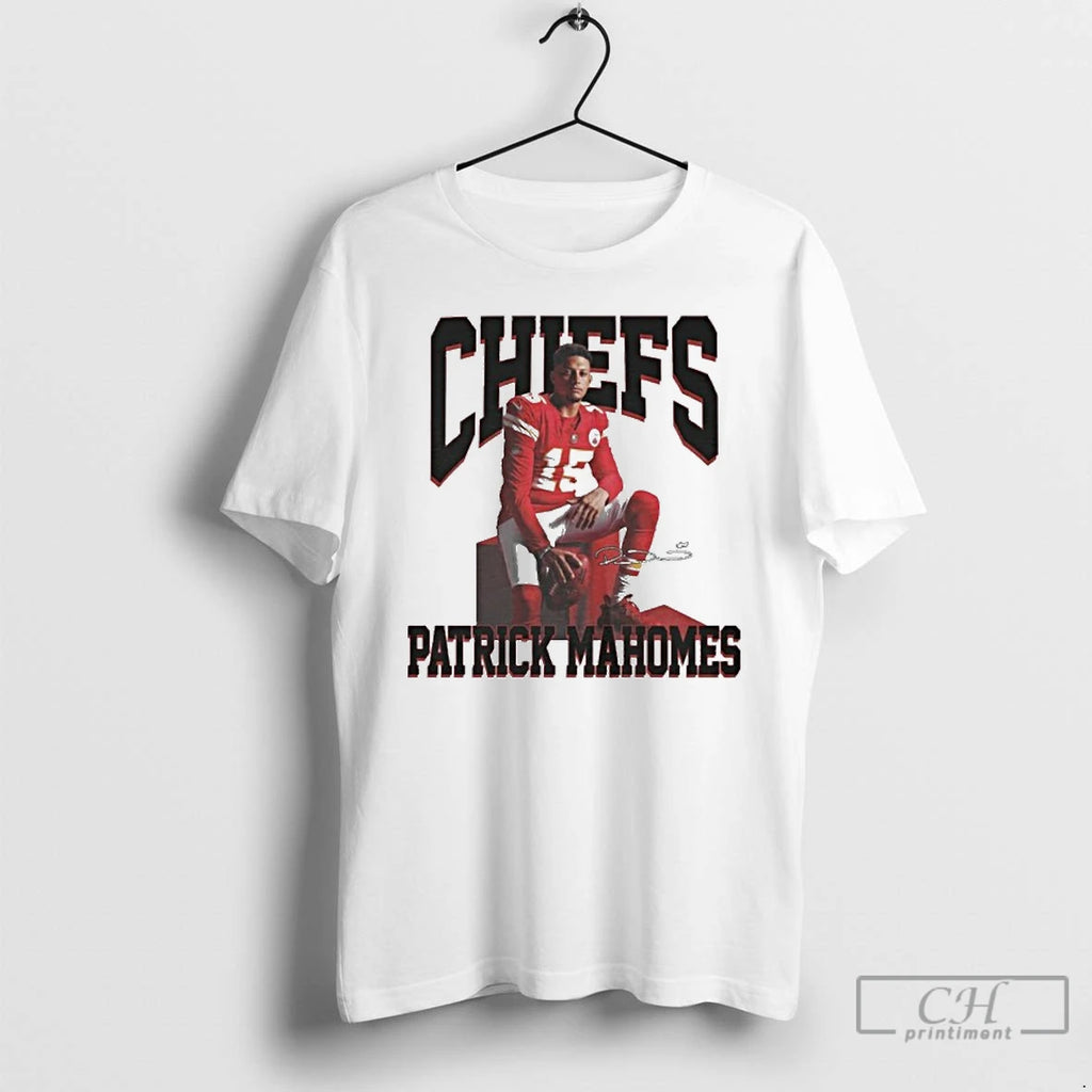 Premium Chiefs Patrick Mahomes Player Signature T Shirts