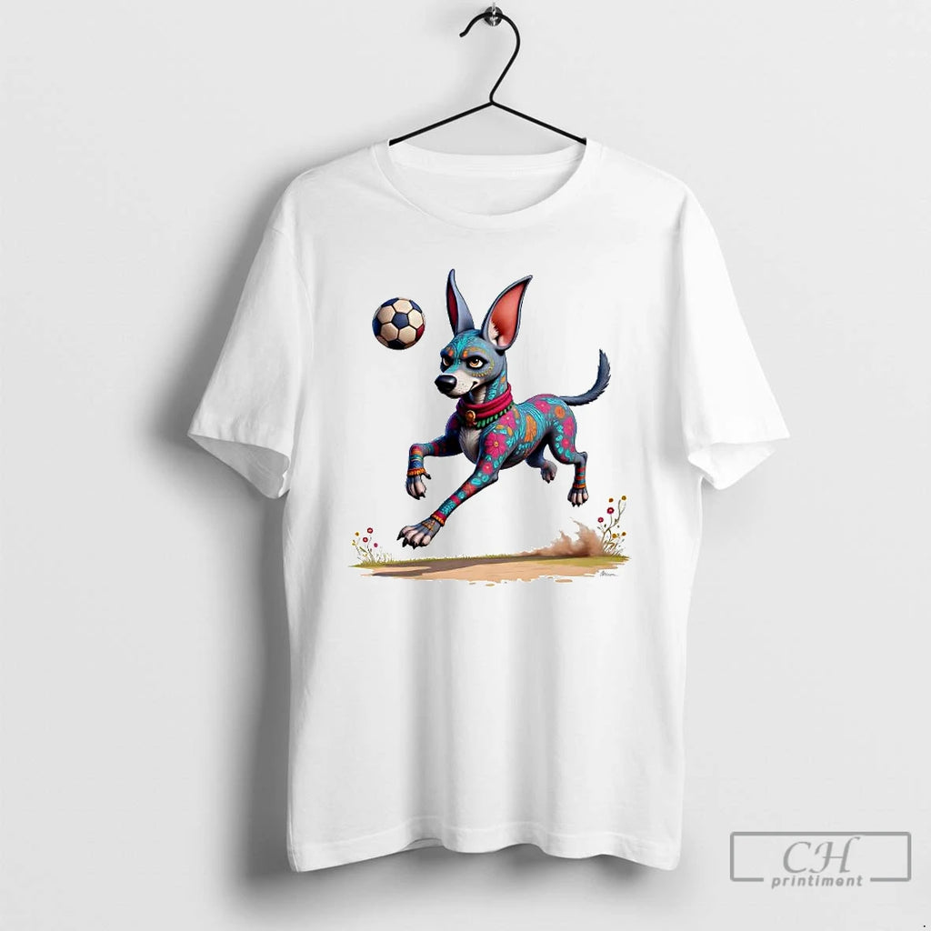 Premium Chihuahua Play Soccer Pride T Shirts