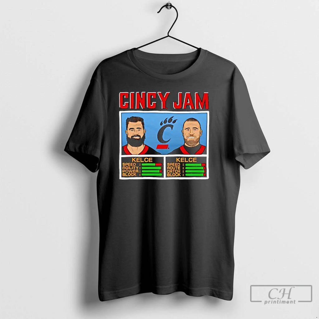 Premium Cincy Jam Jason And Travis Kelce T Shirts