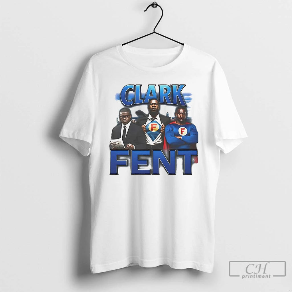Premium Clark Fent George Floyd Clark Kent T Shirts