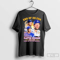 Premium Clayton Kershaw End Of An Era 2008 2025 Thank You For The Memories