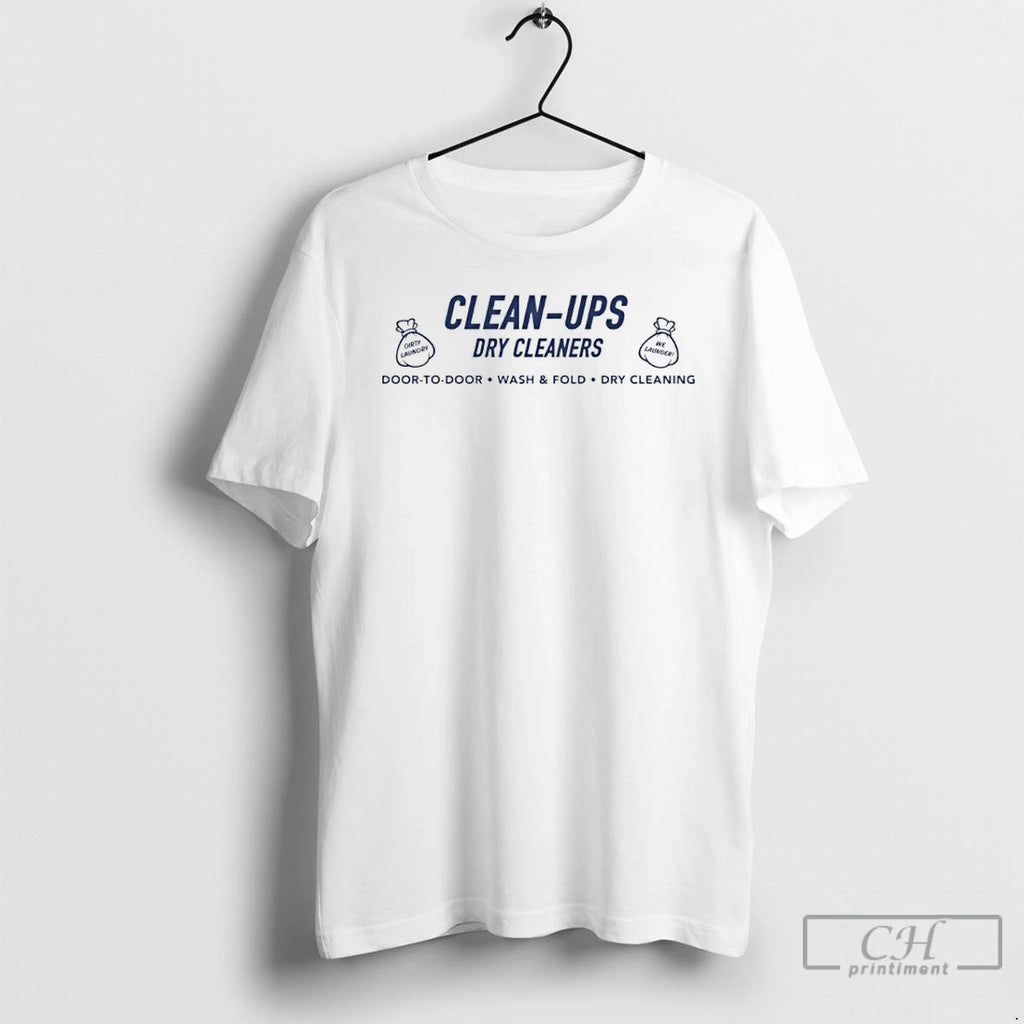 Premium Clean Ups Dry Cleaners Only Murders In The Building T Shirts