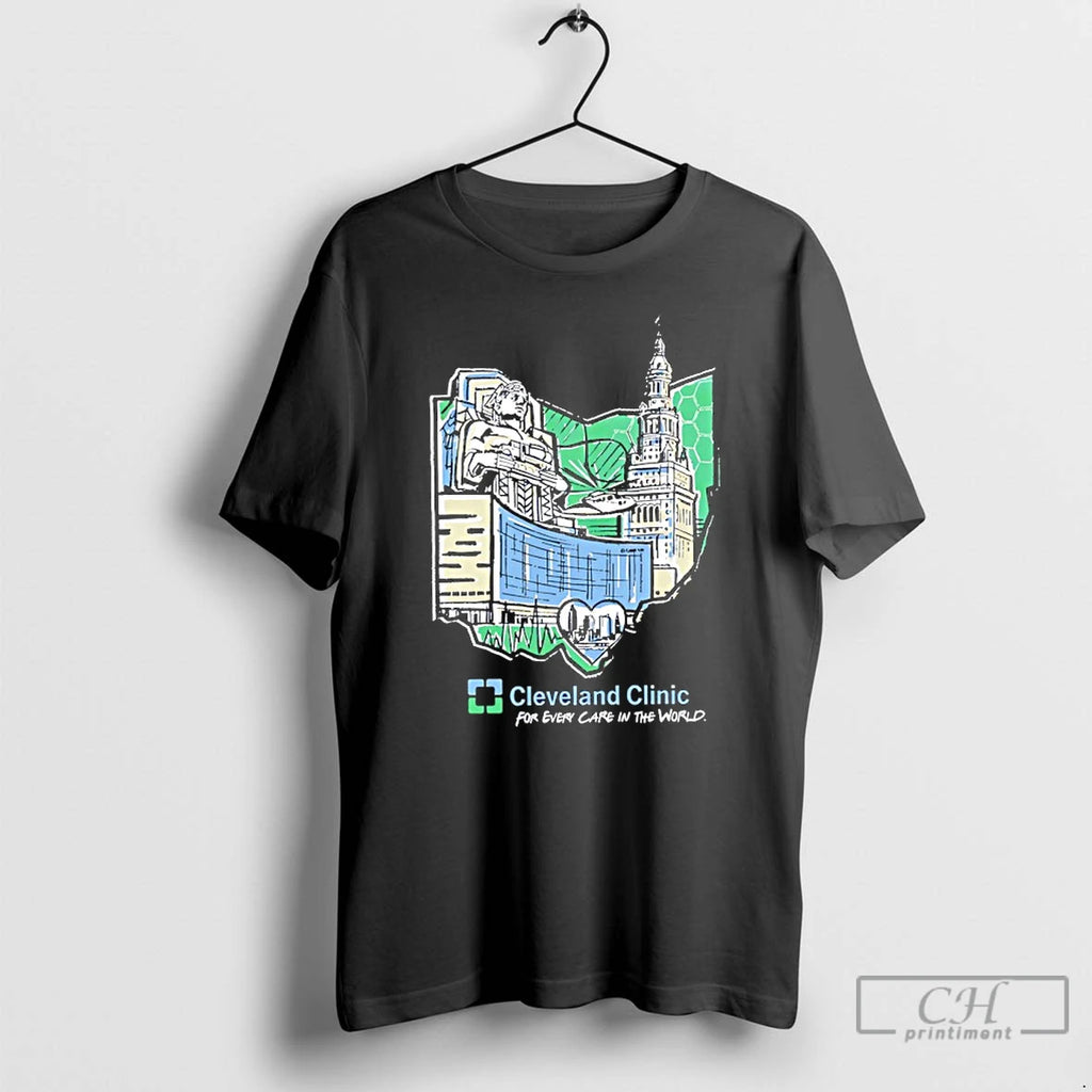 Premium Cleveland Clinic Ohio For Every Care In The World T Shirts