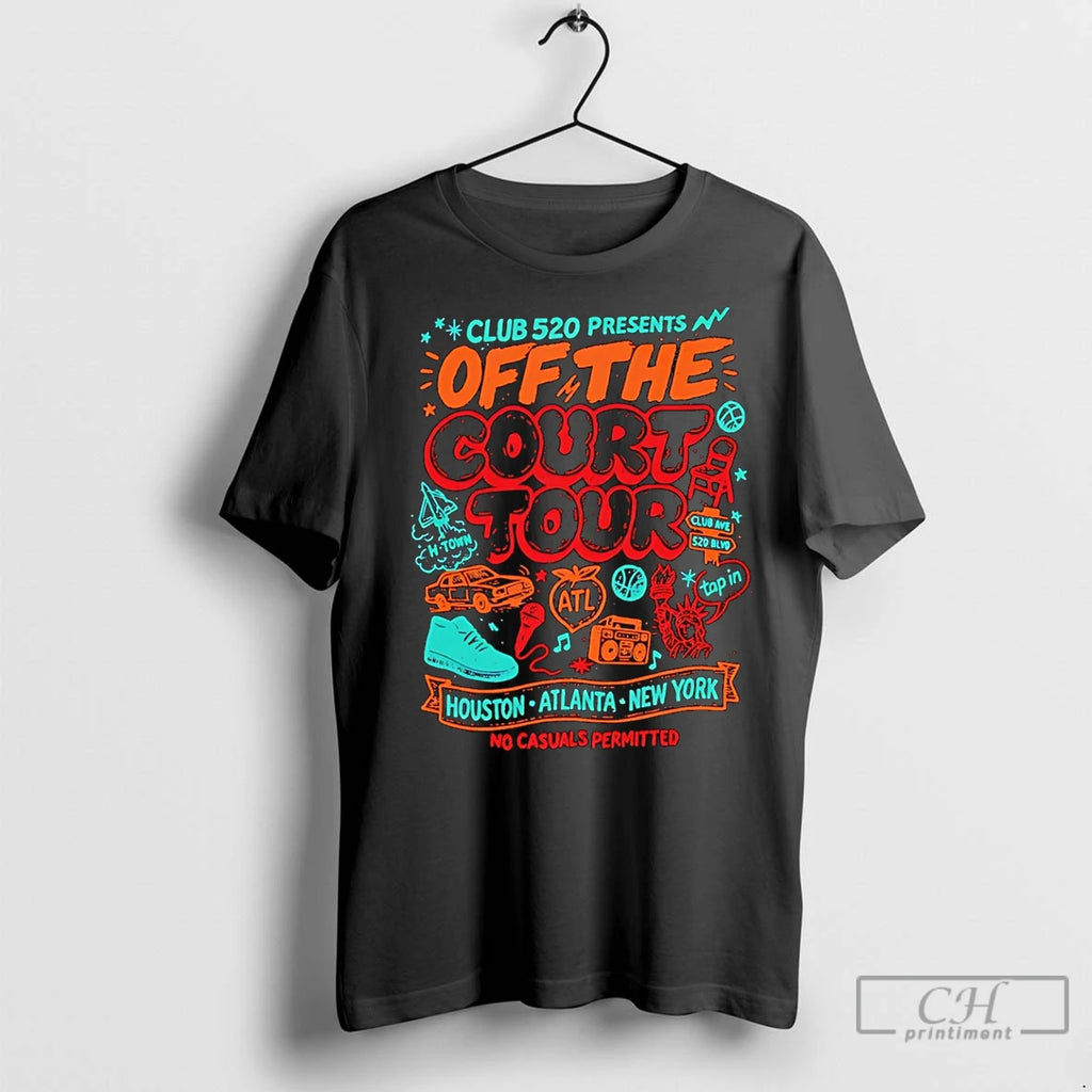 Premium Club 520 Presents Off The Court Tour Art