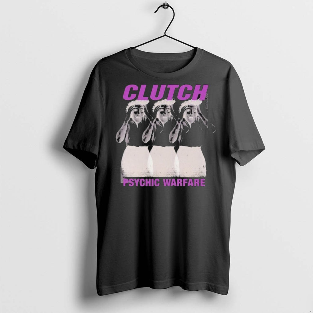 Premium Clutch Psychic Warfare Screaming Negative T Shirts
