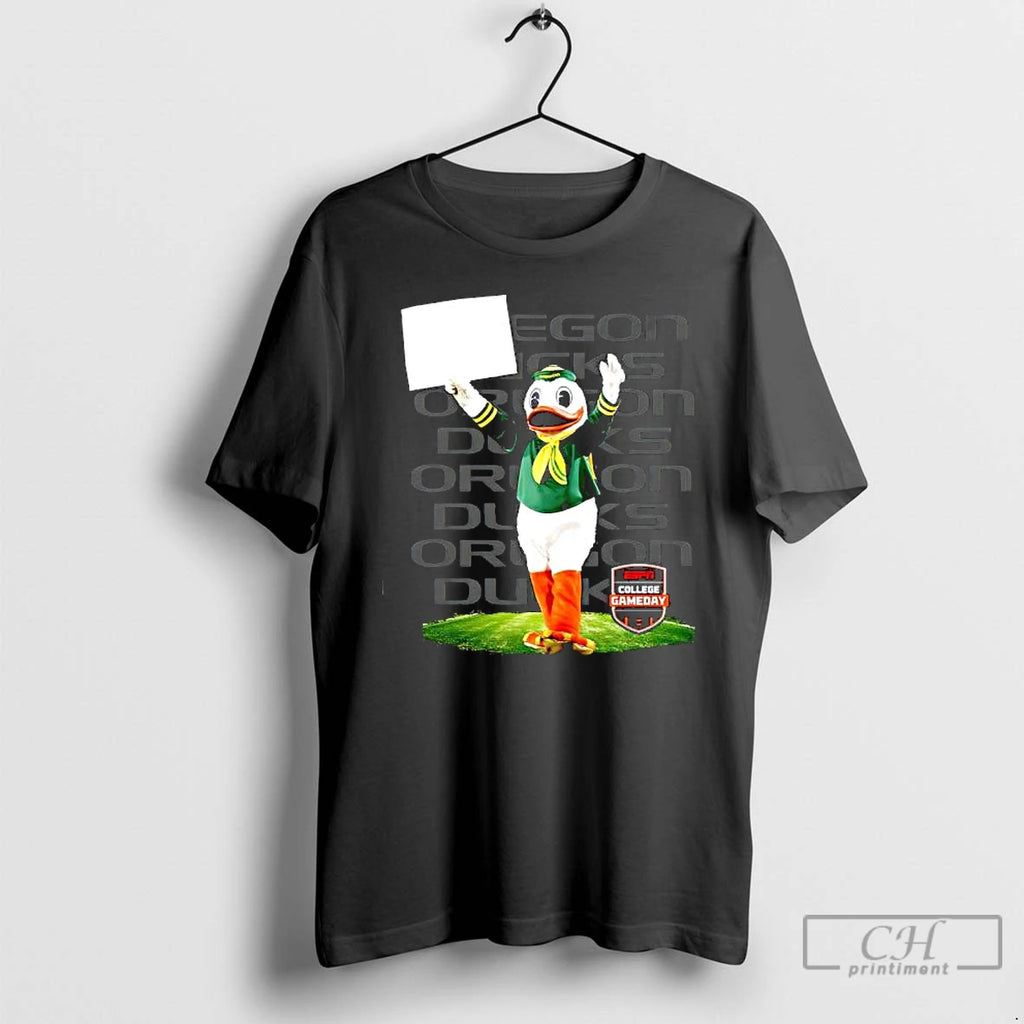 Premium College Gameday Oregon Duck Mascot T Shirts