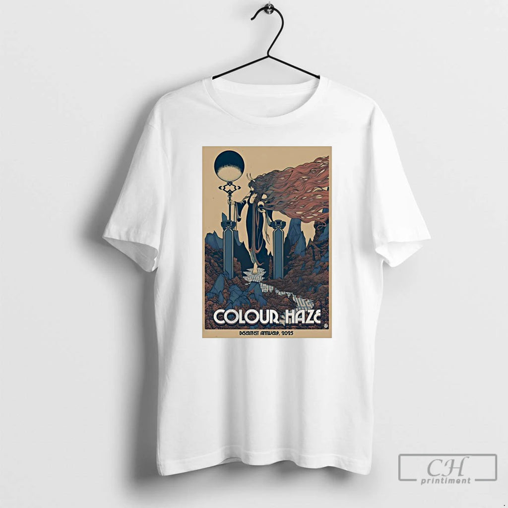 Premium Colour Haze 2025 Desertfest Antwerp 10 18 2025 T Shirts
