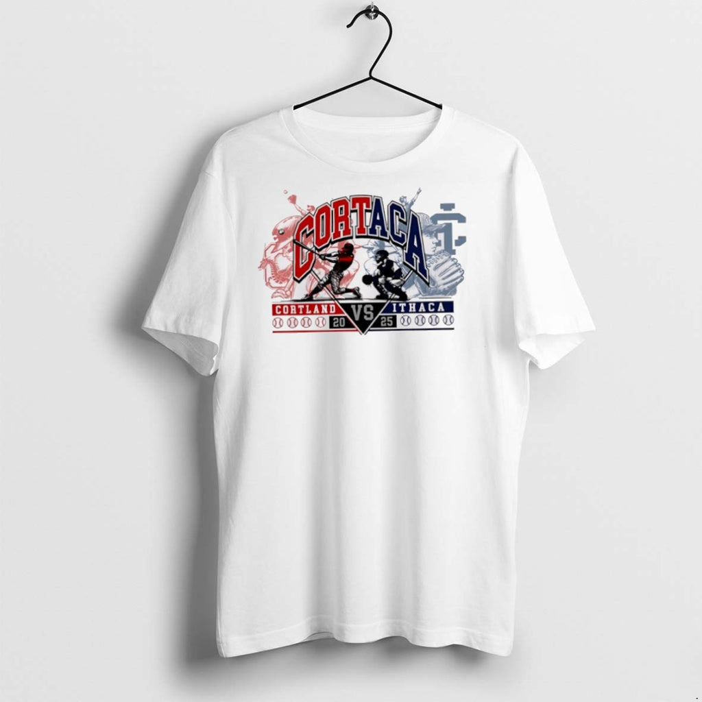 Premium Cortaca Cortland Vs Ithaca 2025 Baseball T Shirts