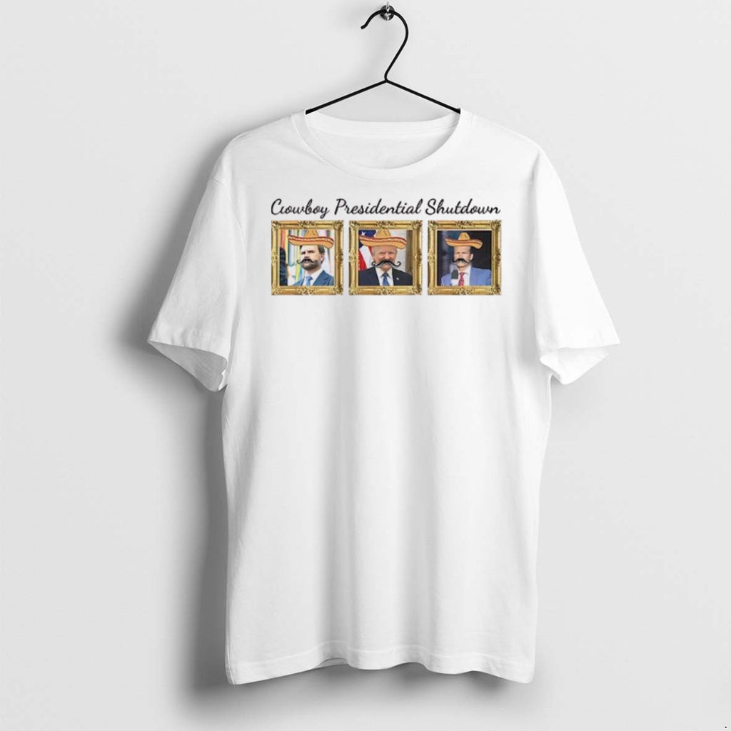 Premium Cowboy Presidential Shutdown T Shirts