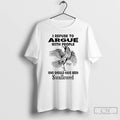 Premium Crow I Refuse To Argue With People Who Should Have Been Swallowed T Shirts