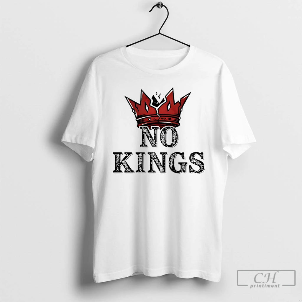 Premium Crown No Kings Human Rights T Shirts