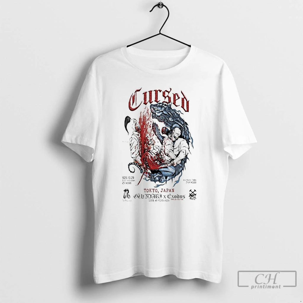 Premium Cursed Tokyo Japan Oct 29 2025 T Shirts