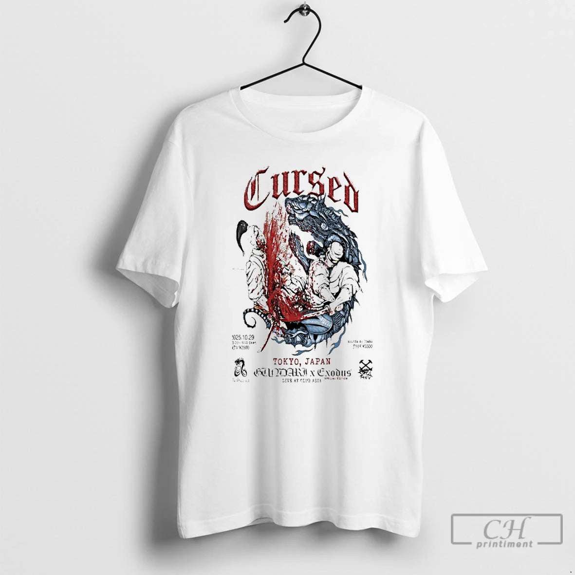 Premium Cursed Tokyo Japan Oct 29 2025 T Shirts