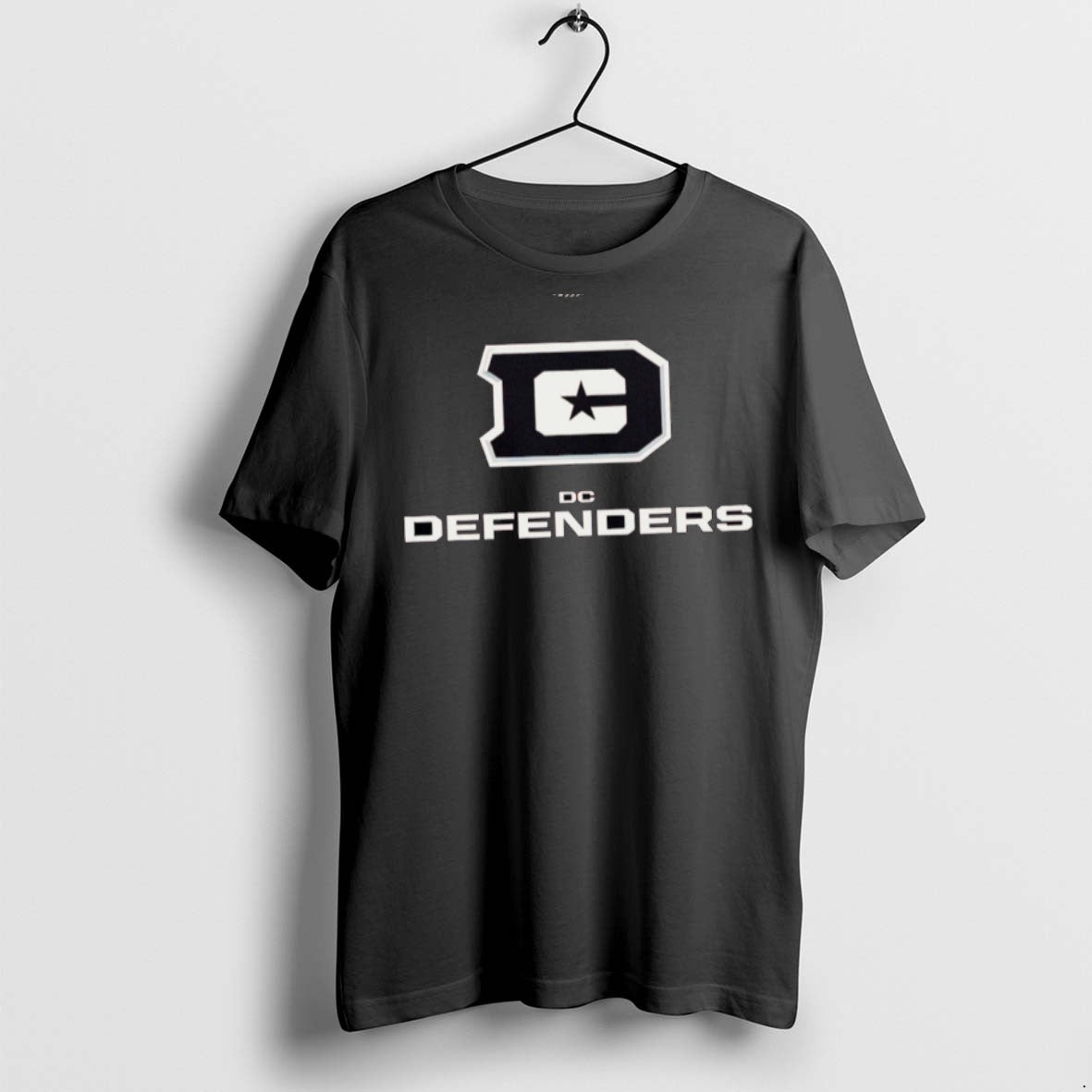 Premium Dc Defenders Lockup Logo Style T Shirts