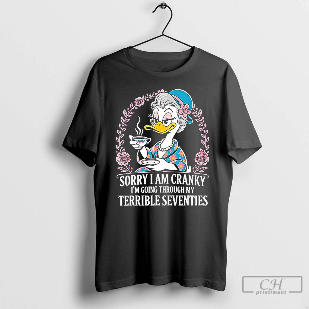 Premium Daisy Duck Sorry Im Cranky Im Going Through My Terrible 70s Right Now Ceramic