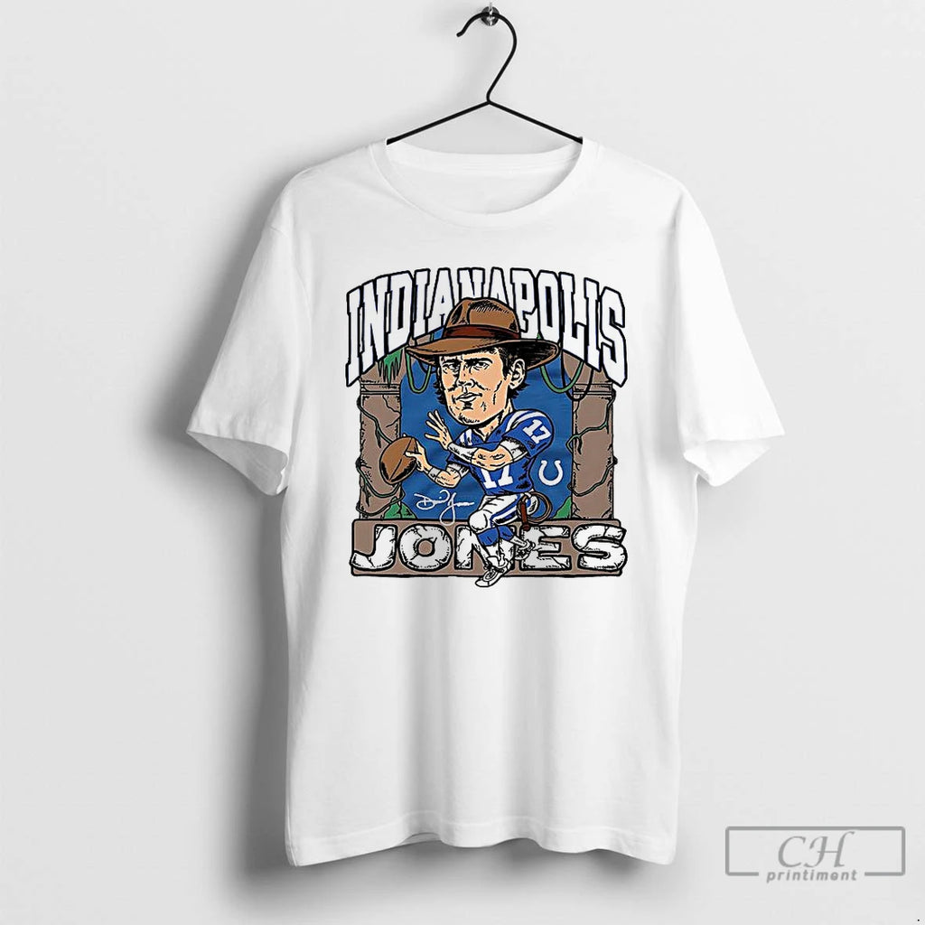 Premium Daniel Jones Royal Indianapolis Colts Indianapolis Jones T Shirts