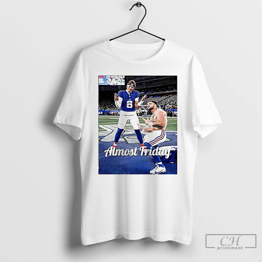 Premium Dart And Skattebo Victory Celebration T Shirts
